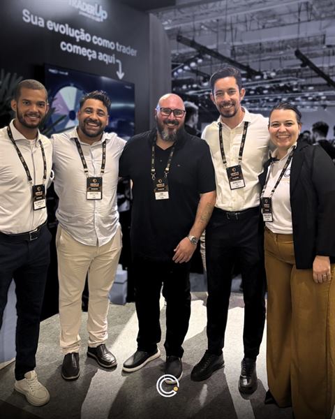 Contador do Investidor em evento — Barba Trader